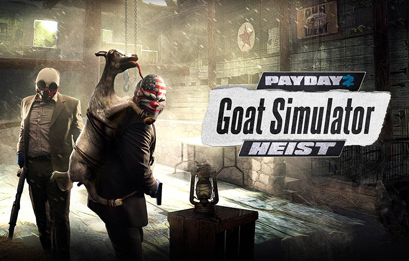 تریلر جدیدی از PAYDAY 2: The Goat Simulator Heist